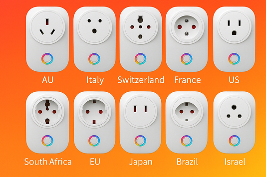 Tech Haven 16A WiFi Smart Plug – Voice Control, Timer & Energy Monitor | Works with Alexa, Google Home, Tuya Smart Life App